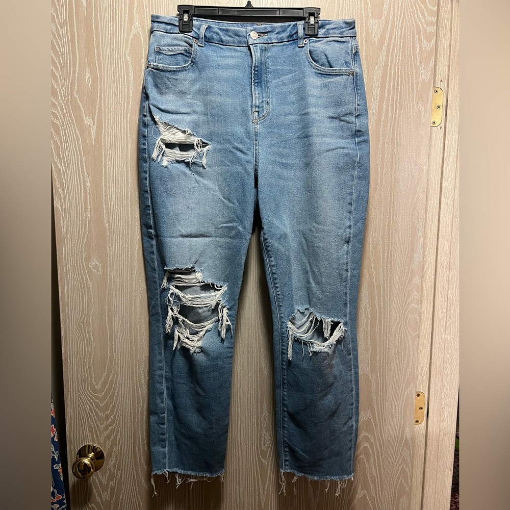 American Eagle 14 Long Curvy Mom Jean